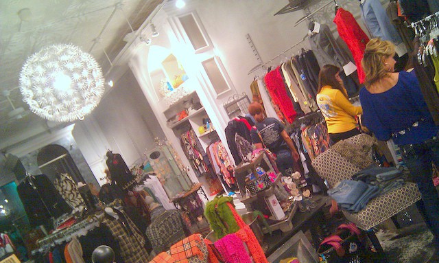 The Daisy Village clothing store in Alva, Oklahoma. Photo by Becky McCray.