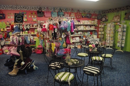 A different store from the same block. Fresh, bright, welcoming and clean.